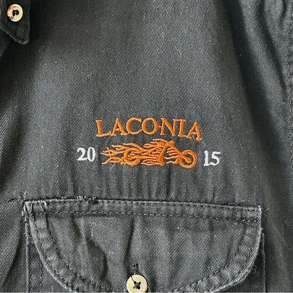 Vance Biker Wear Laconia 2015 Vest Button Down Shirt - Picture 3 of 13